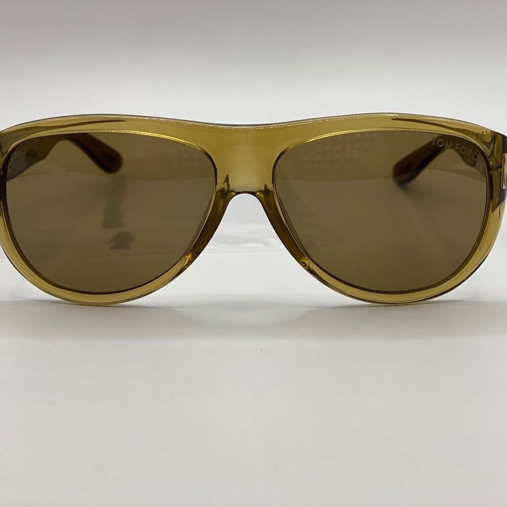 0014 Tom Ford Bailey Boho Oversized Green Sunglasses NWOT